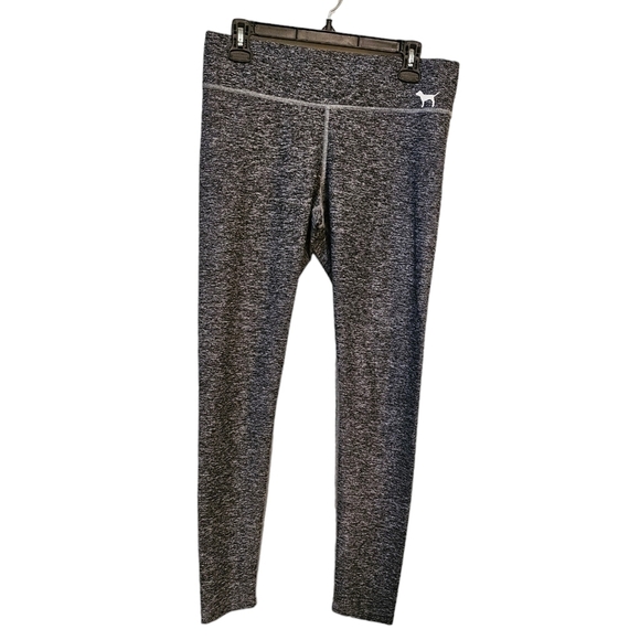 PINK Victoria's Secret Pants - Victoria's Secret Pink Yoga Grey Athletic Leggings Full Length Size M